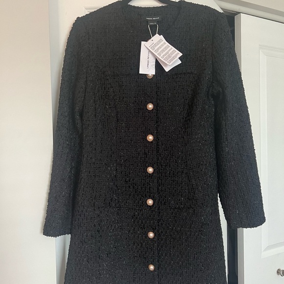 Urban Revivo Black Mini Dress - Picture 1 of 5